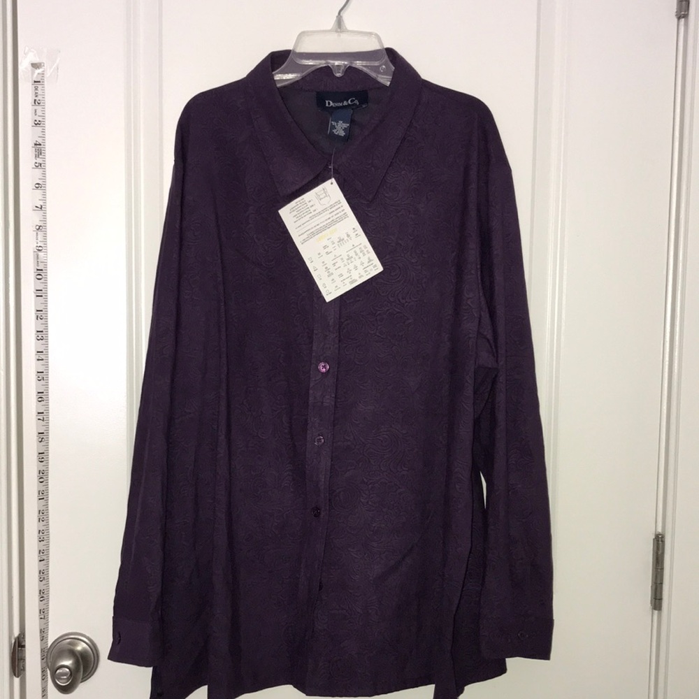 Denim & Co Button Down Shirt (B27)